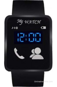 Dazzle DL-LED01-BLK Digital Watch - For Men